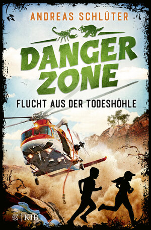 Cover des Buches "Dangerzone - Flucht aus der Todeshöhle" von Andreas Schlüter - Bildquelle: Deutsche Nationalbibliothek
